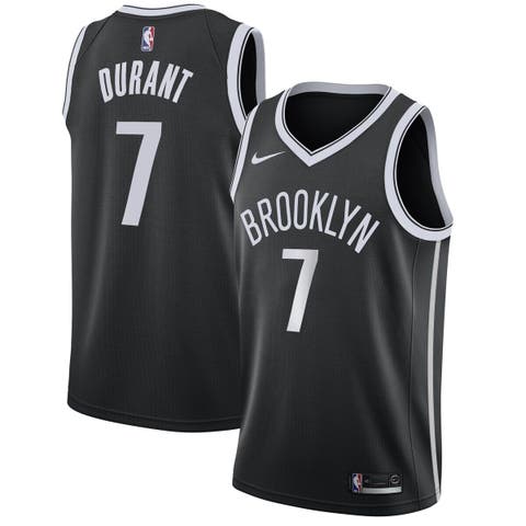 Men's Nike Kevin Durant Black Brooklyn Nets 2019/20 Swingman Jersey - Icon Edition
