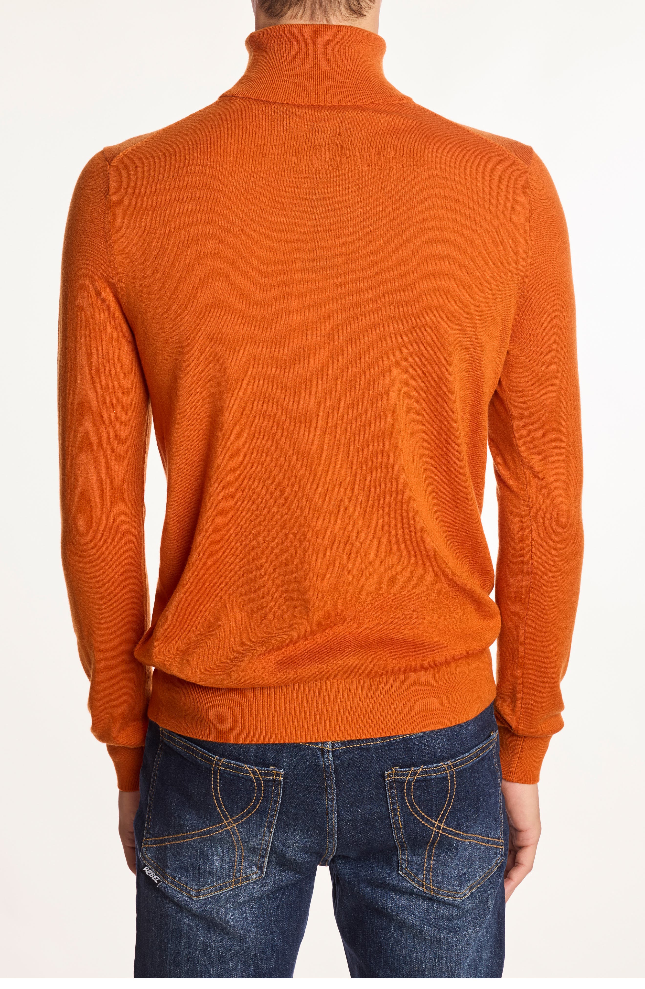 Fine Gauge Turtleneck Sweater - image 2