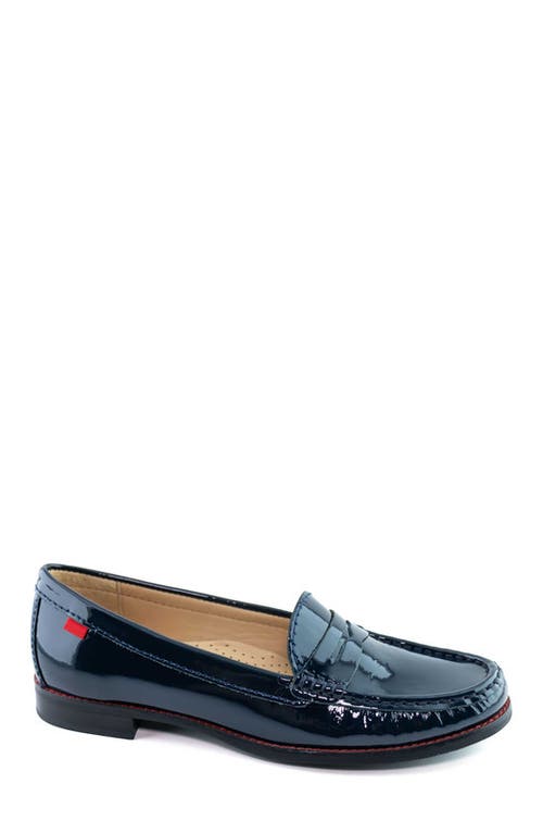 Marc Joseph New York East Village Patent Leather Penny Loafer In Black