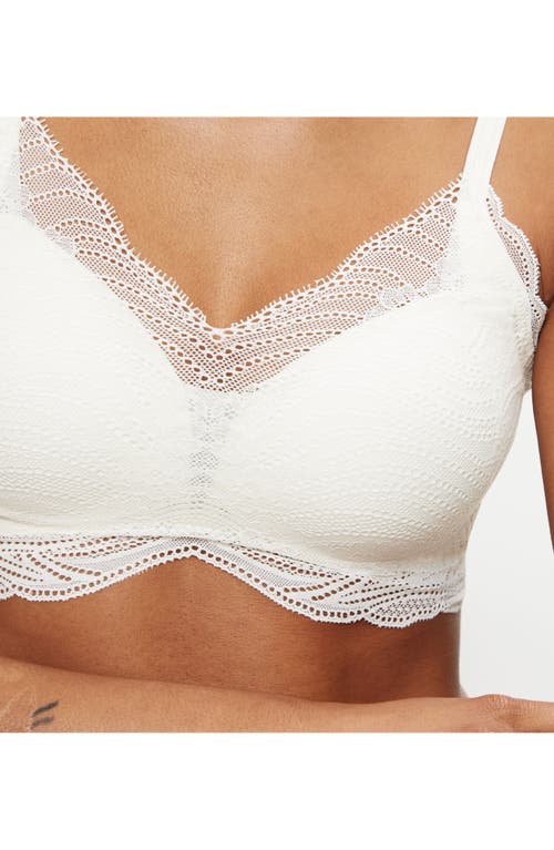 Triumph Lift Smart Wirless Bra In White