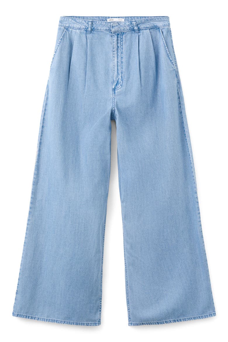 Wide Leg Trouser Jeans, Alternate, color, LIGHT BLUE
