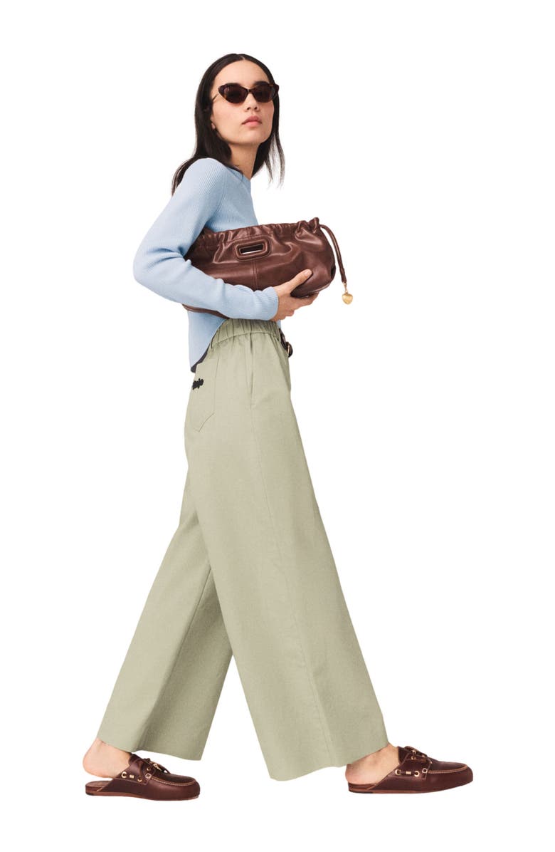 maje Cargo pants, Alternate, color, Khaki