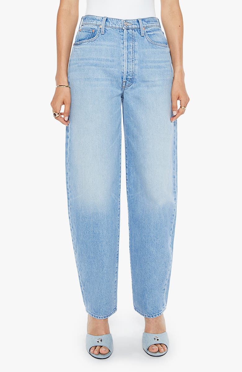 MOTHER The Fangirl Skimp Barrel Leg Jeans, Main, color,