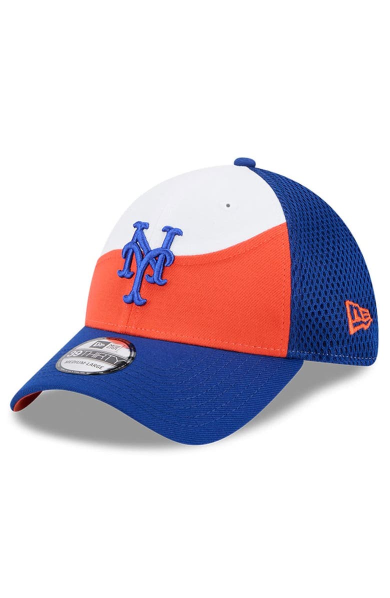 New Era Men's New Era  Orange/Blue New York Mets 2025 Spring Training 39THIRTY Flex Hat, Main, color, 