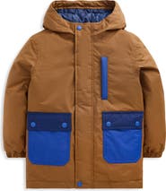 Mini Boden Kids' 4-in-1 Waterproof Coat