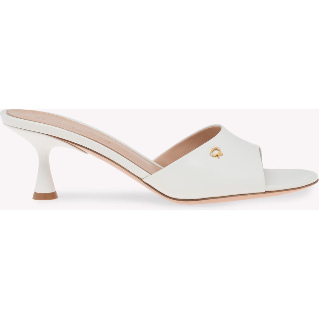 Gianvito Rossi Ascent Mule 55 In White
