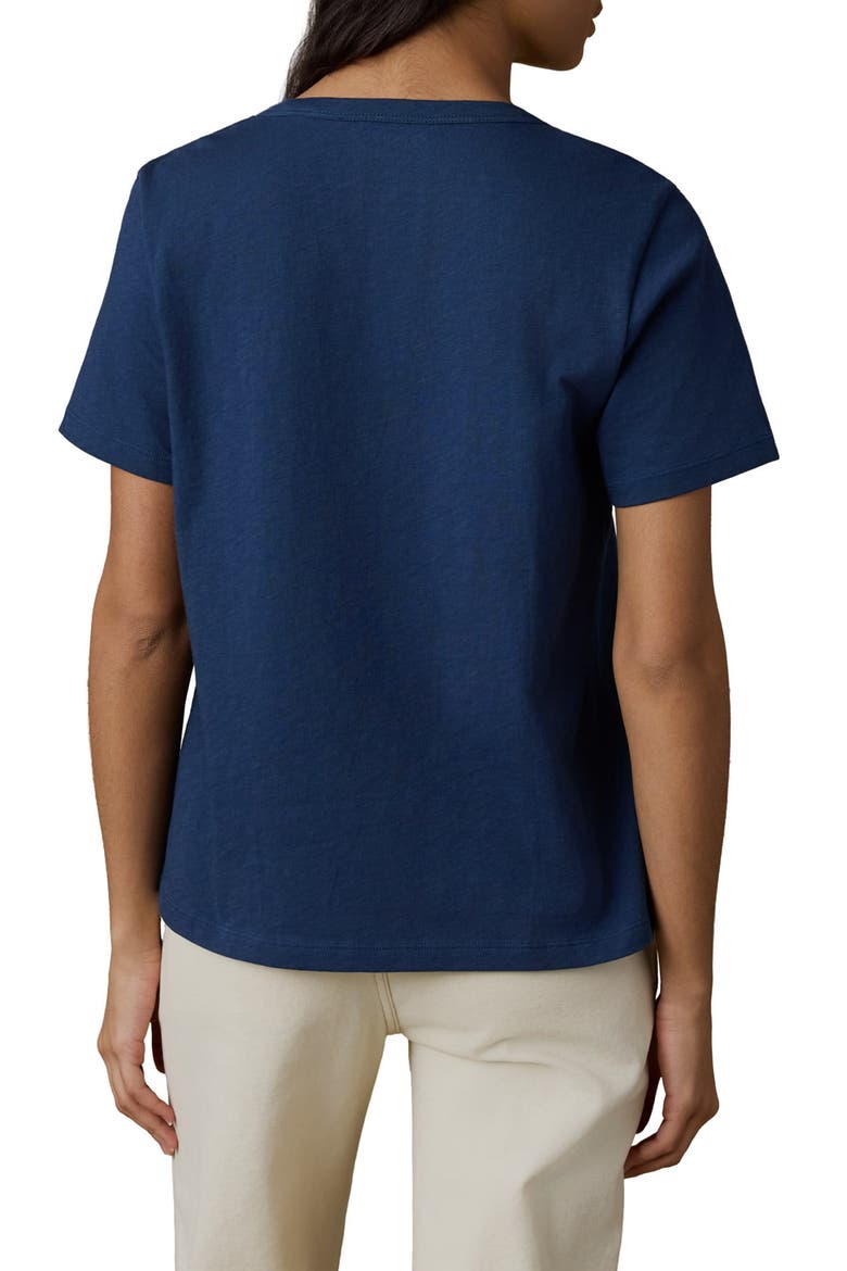 Sunwashed Essential V-Neck T-Shirt, Alternate, color, SEA NAVY