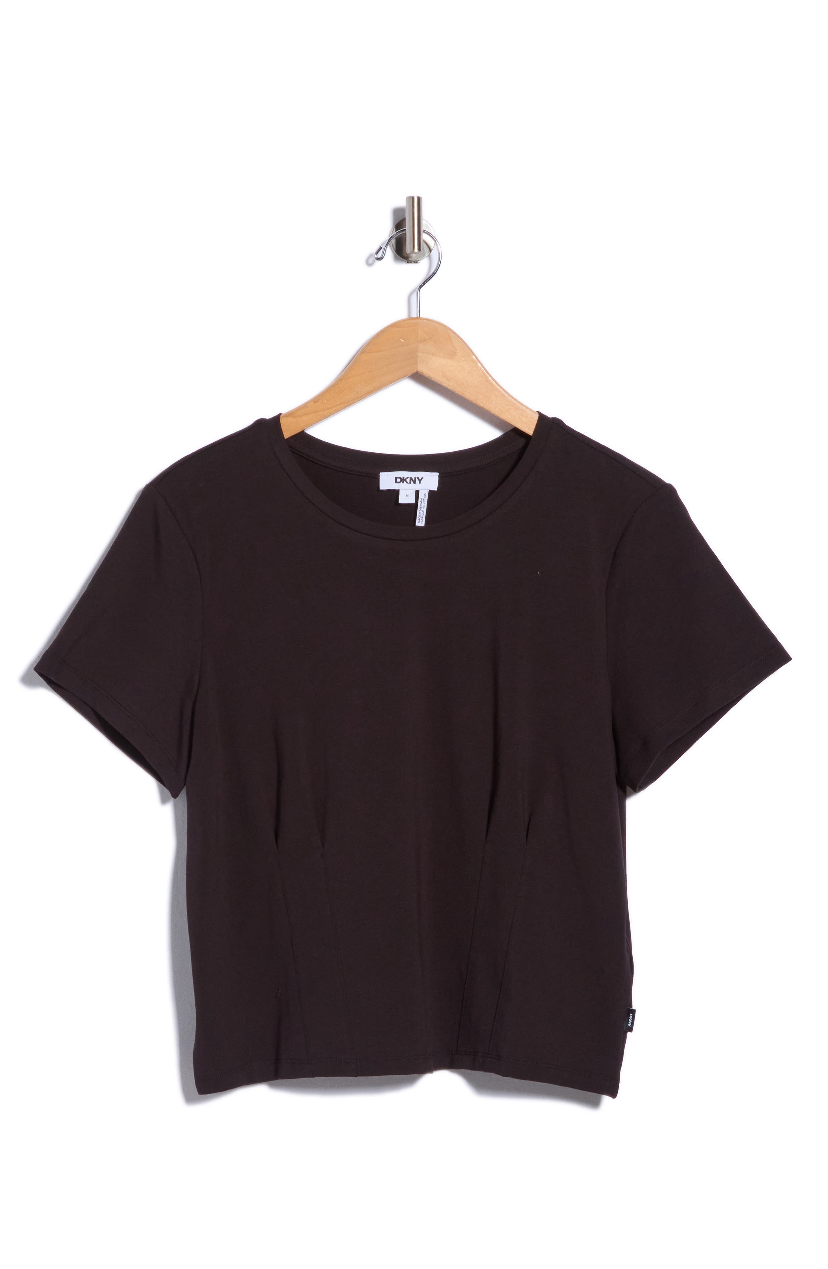 Double Pleated Corset T-Shirt