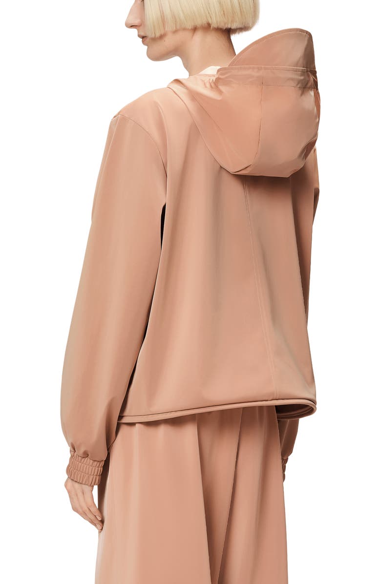 Rains Waterproof Hooded Rain Jacket, Alternate, color, Coy