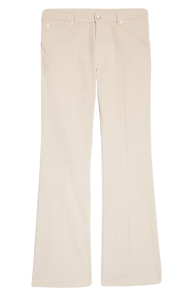 Courrèges Bootcut Corduroy Pants, Alternate, color, 