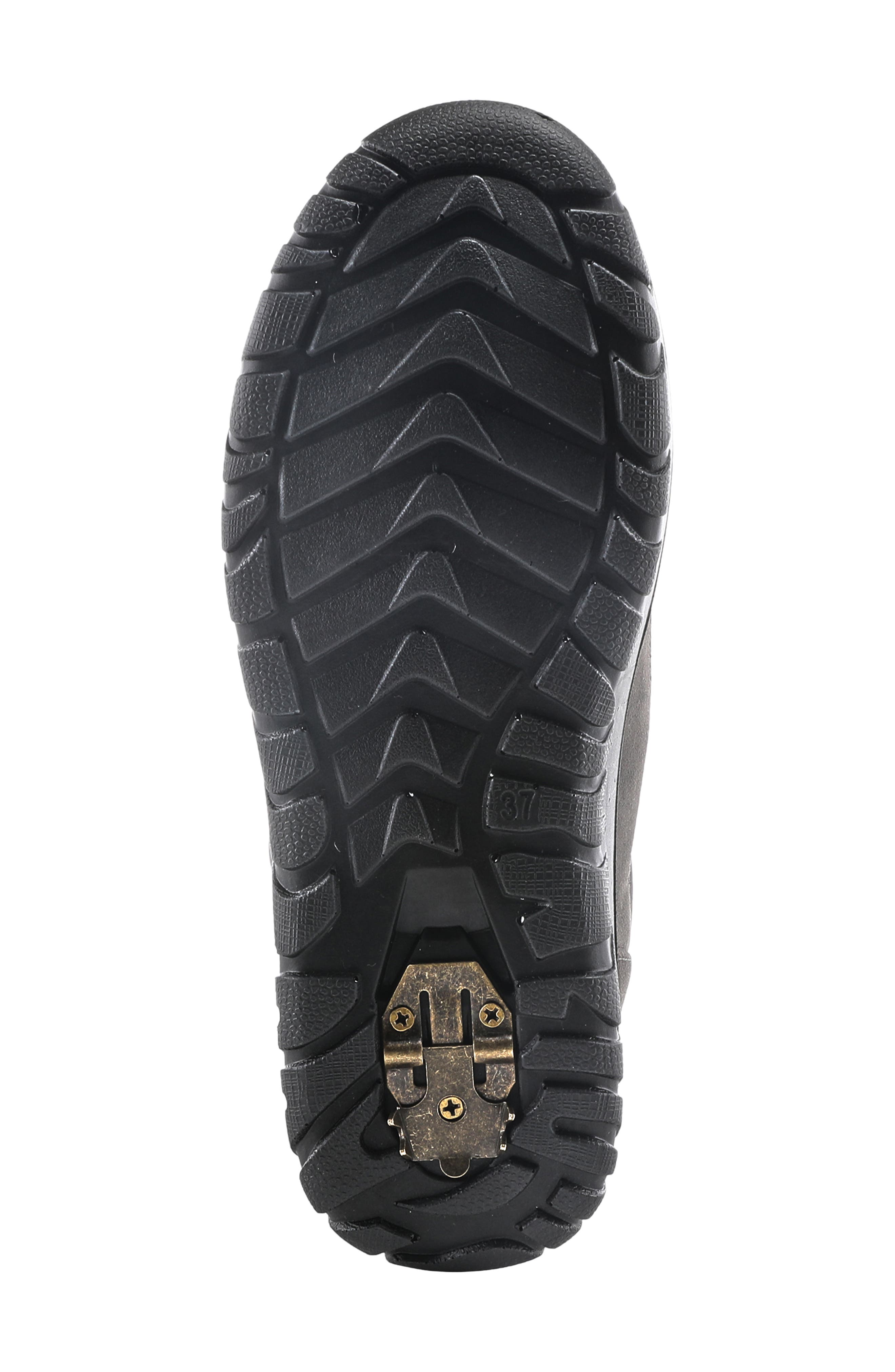 Flexus by Spring Step Lake Effect Waterproof Faux Fur Lined Quilted Snow Bootie, Alternate, color, 