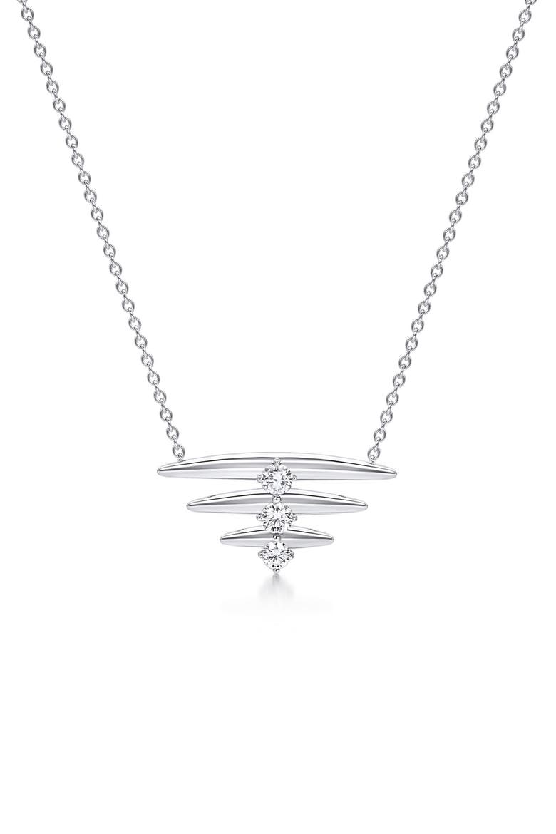 Diamond Pendant Necklace, Main, color, 18K WHITE GOLD