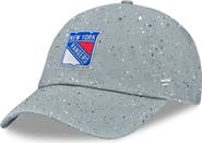 FANATICS Women's Fanatics Gray New York Rangers Heritage Snow Day Speckle Adjustable Hat