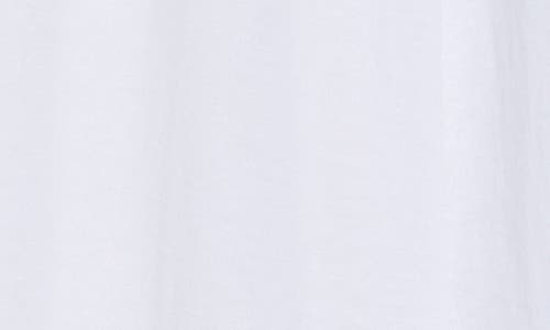 Eileen Fisher Long Organic Linen & Organic Cotton Cardigan In White