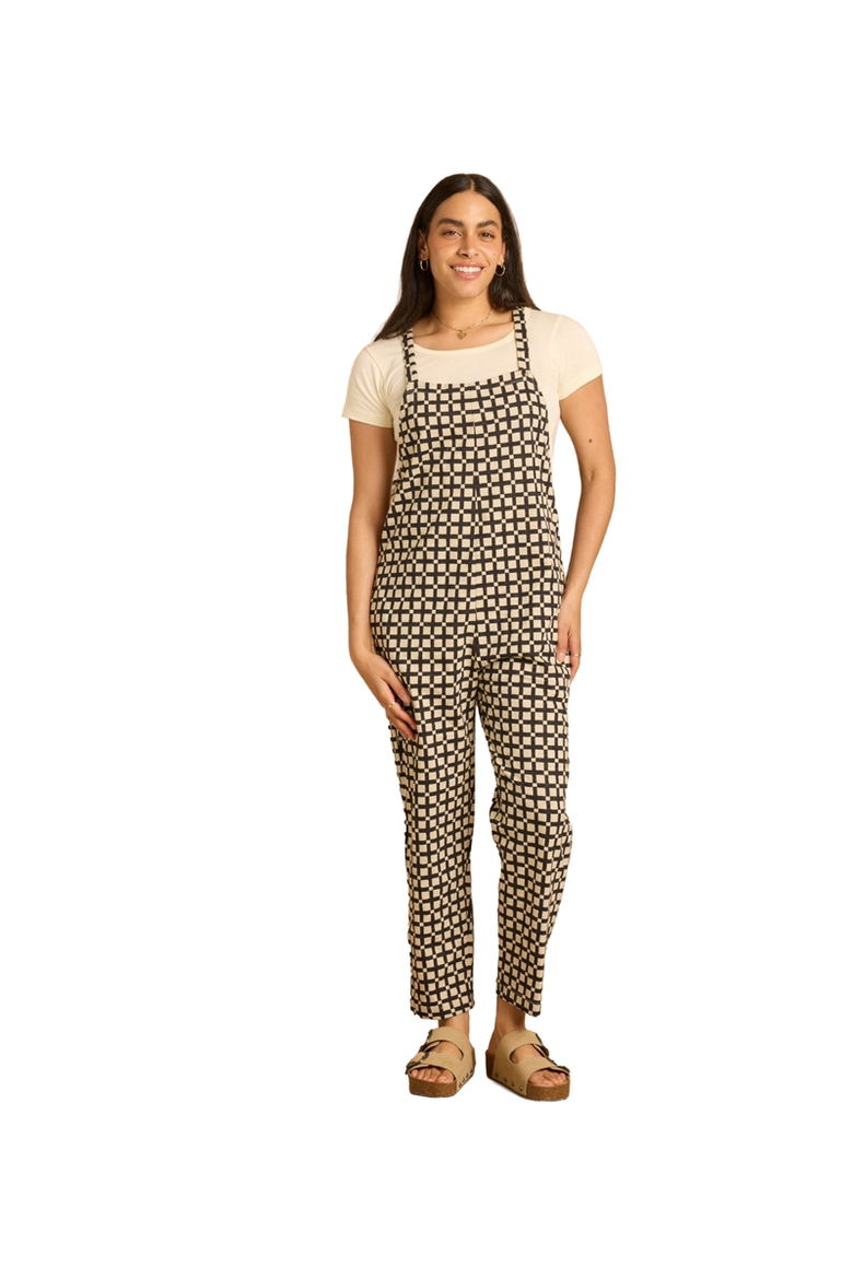 Cadence Overall, Main, color, Eucalyptus Check