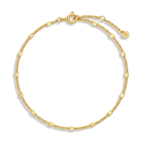 Mirrored Chain Women's Plated Bracelet