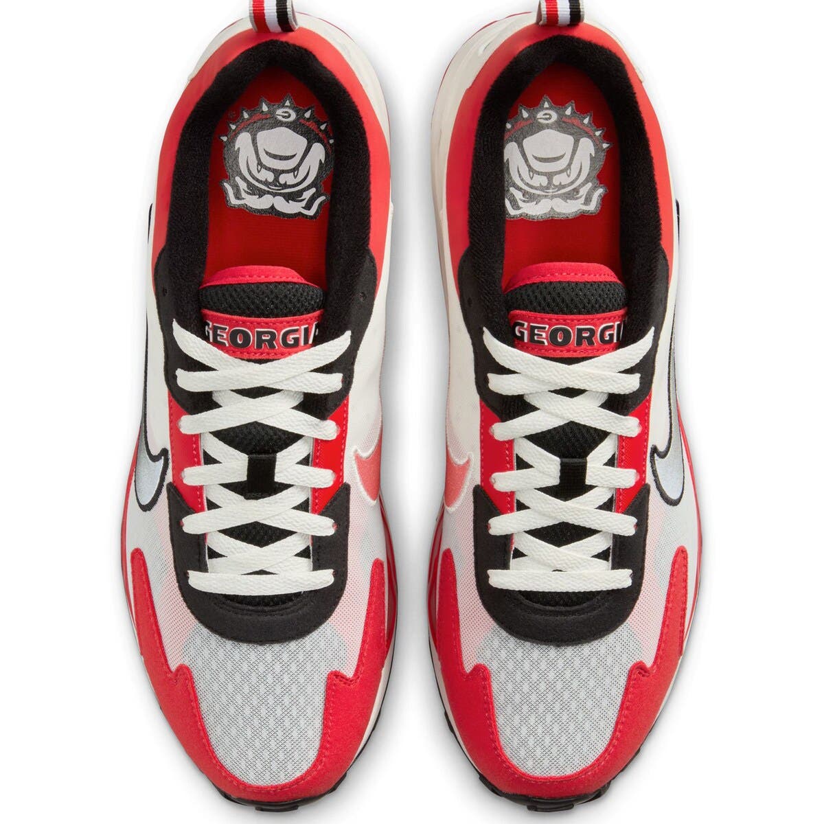 Nike Unisex Nike White Georgia Bulldogs Air Max Solo Shoes, Alternate, color, 