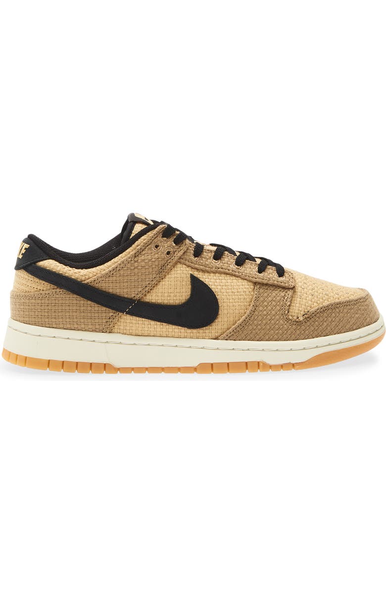 Nike Dunk Low Retro SE Basketball Sneaker, Alternate, color, Filbrt/Black
