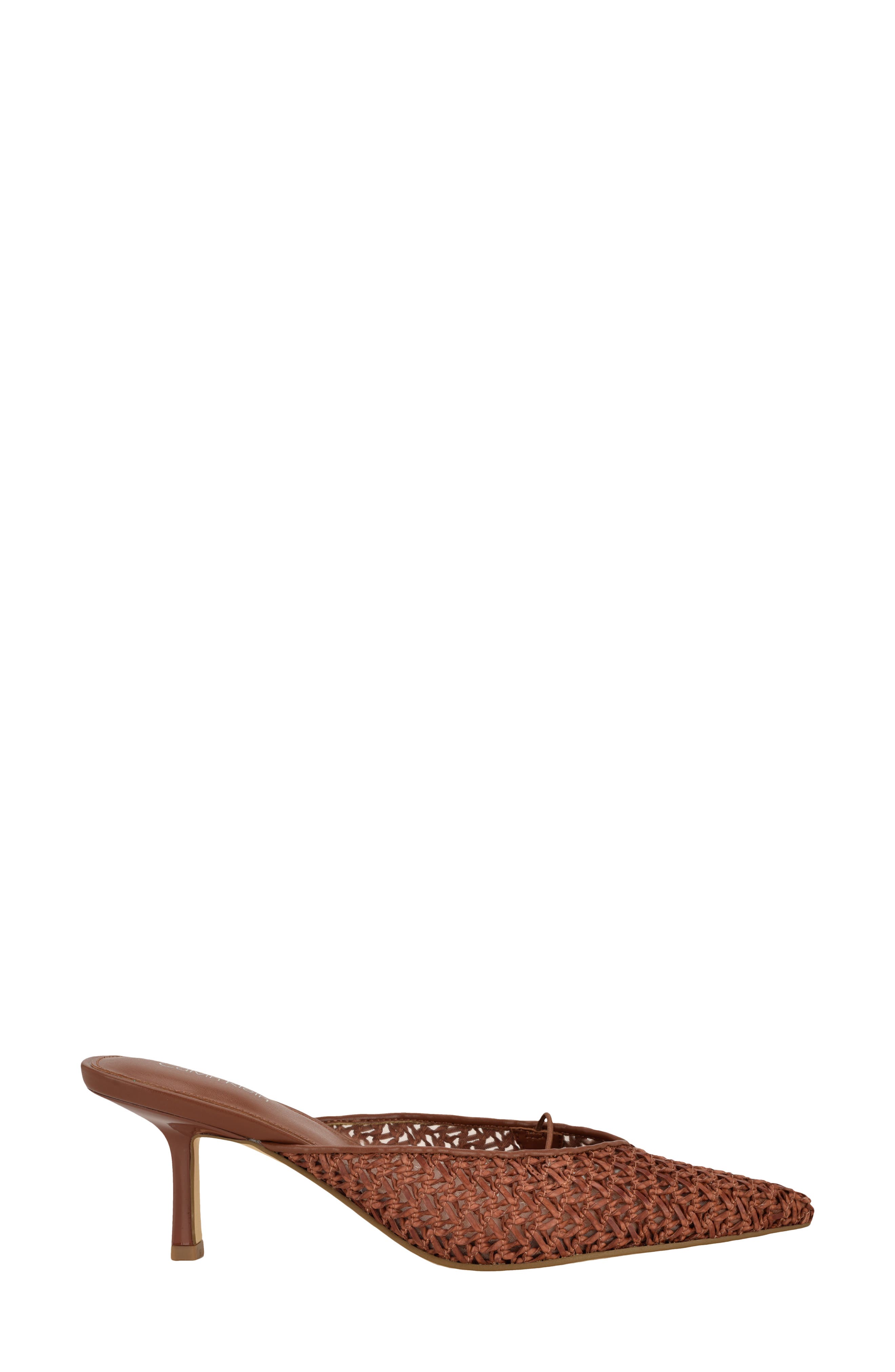 Camily Pointed Toe Mule, Alternate, color, COGNAC