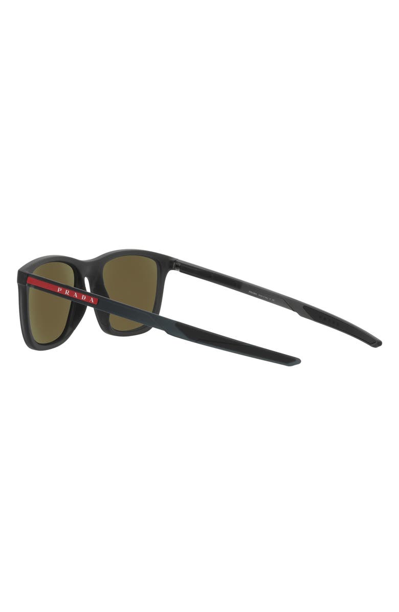 PRADA SPORT 54mm Gradient Pillow Sunglasses, Alternate, color, 