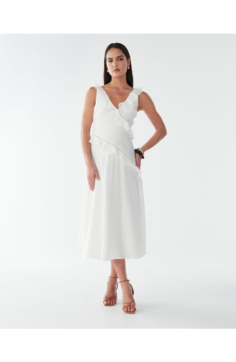 BWLDR Fallon Maxi Dress, Alternate, color, White