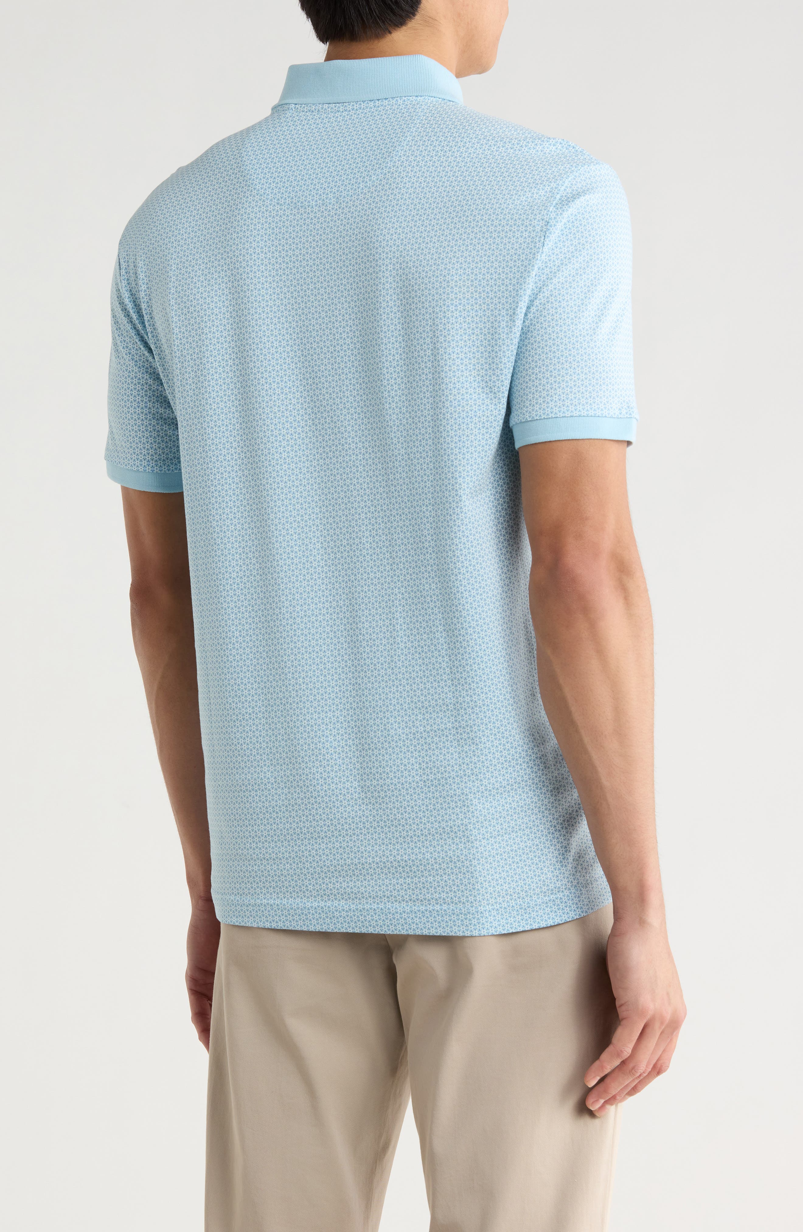 Ditsy Jersey Polo - image 4