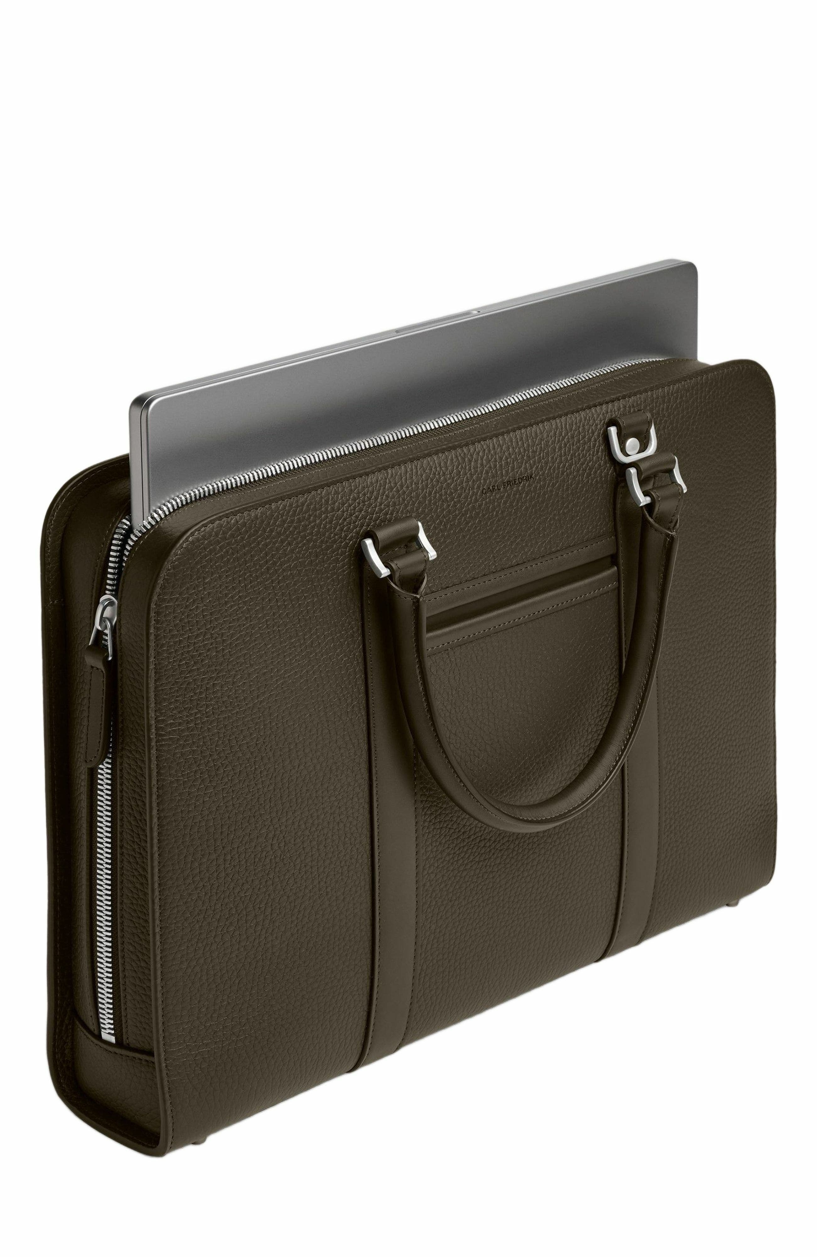 Palissy Briefcase, Alternate, color, Dark Olive