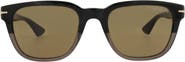 Montblanc 53mm Square Sunglasses