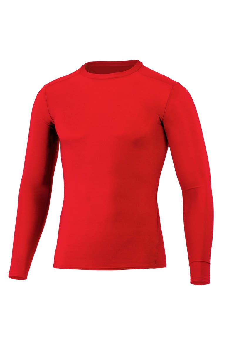 BenBen 5 Pack Men's Compression Shirt T-Shirt Gym Tops Long Sleeve Moisture-Wicking Cool Tek, Alternate, color, Black/White/Gold/Red/Royal