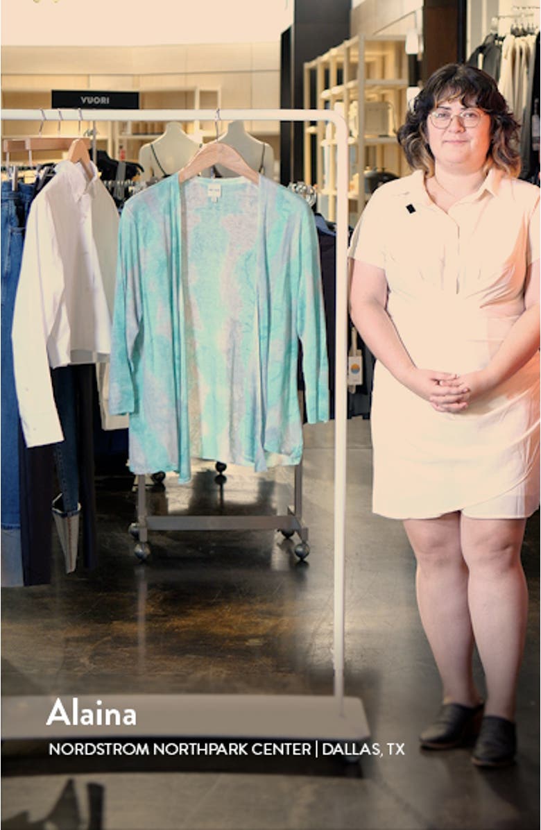 Watercolor Waves Cardigan, sales video thumbnail