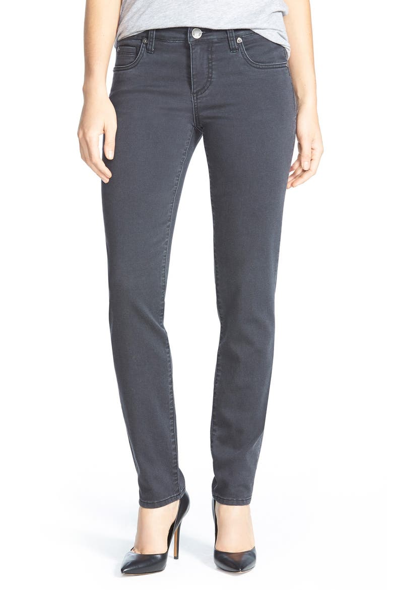 'Diana' Stretch Skinny Jeans, Main, color, BLACK