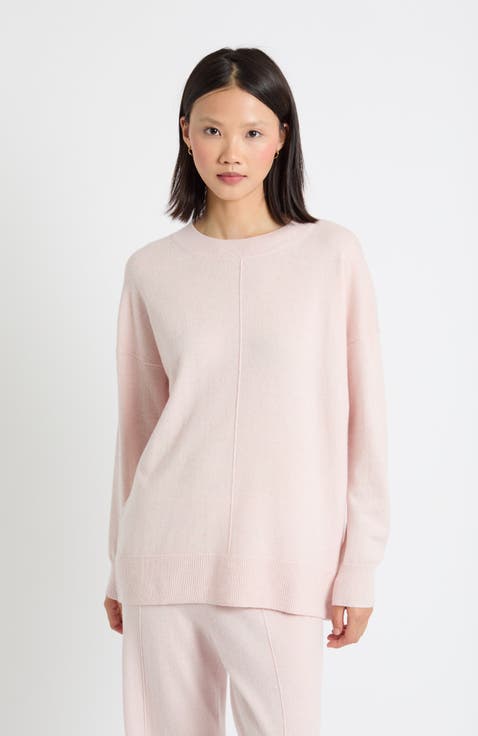 Wool-Cashmere Relaxed Slouchy Sweater