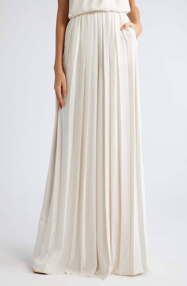 Ramy Brook Hal Pleated Wide Leg Pants, Main, color, 