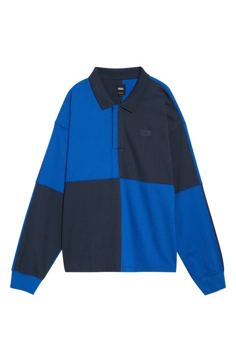Long Sleeve Knit Rugby Shirt