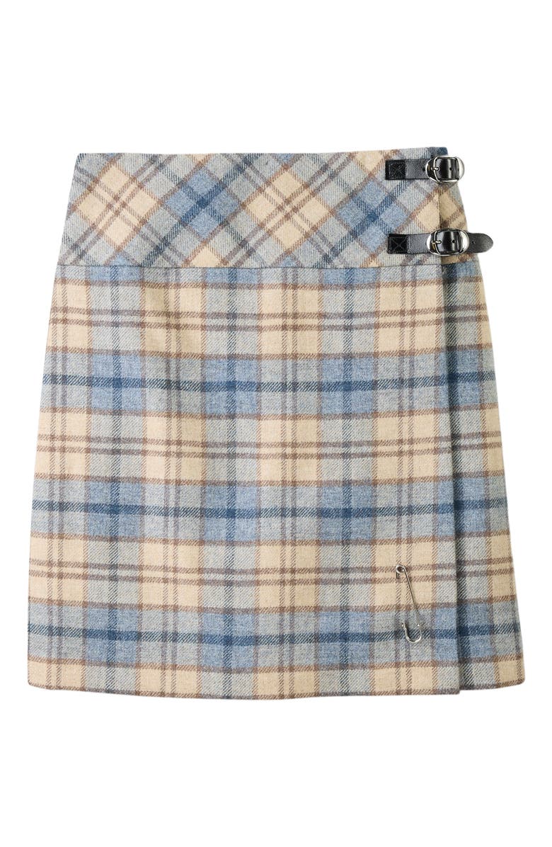 Celtic & Co. Celt Knee Length Kilt Plaid Skirt, Alternate, color, 