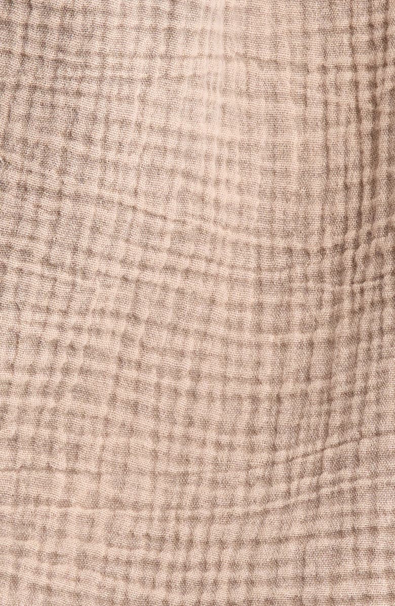 Splendid Ava Cotton Gauze Button-Up Tank, Alternate, color, Light Wicker Beige