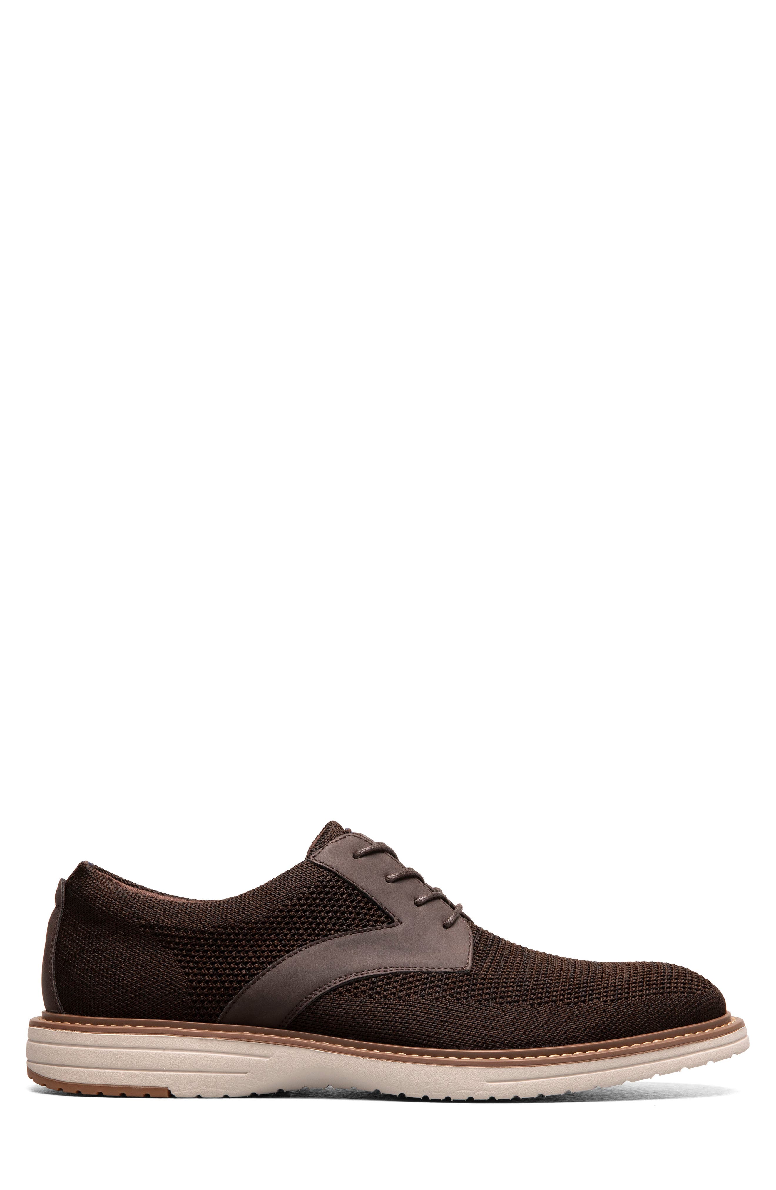 NUNN BUSH Griff Plain Toe Derby, Alternate, color, Brown Multi
