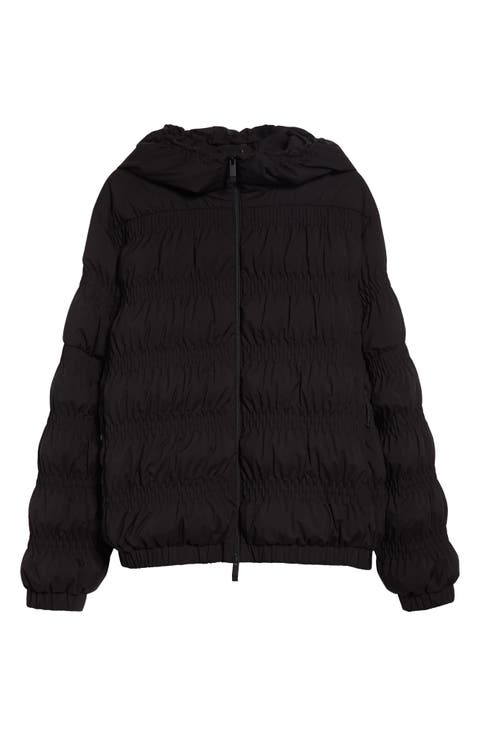 Noyer Gathered Quilted Down Jacket