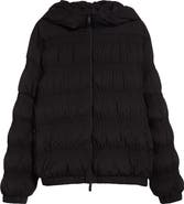 Moncler Noyer Gathered Quilted Down Jacket
