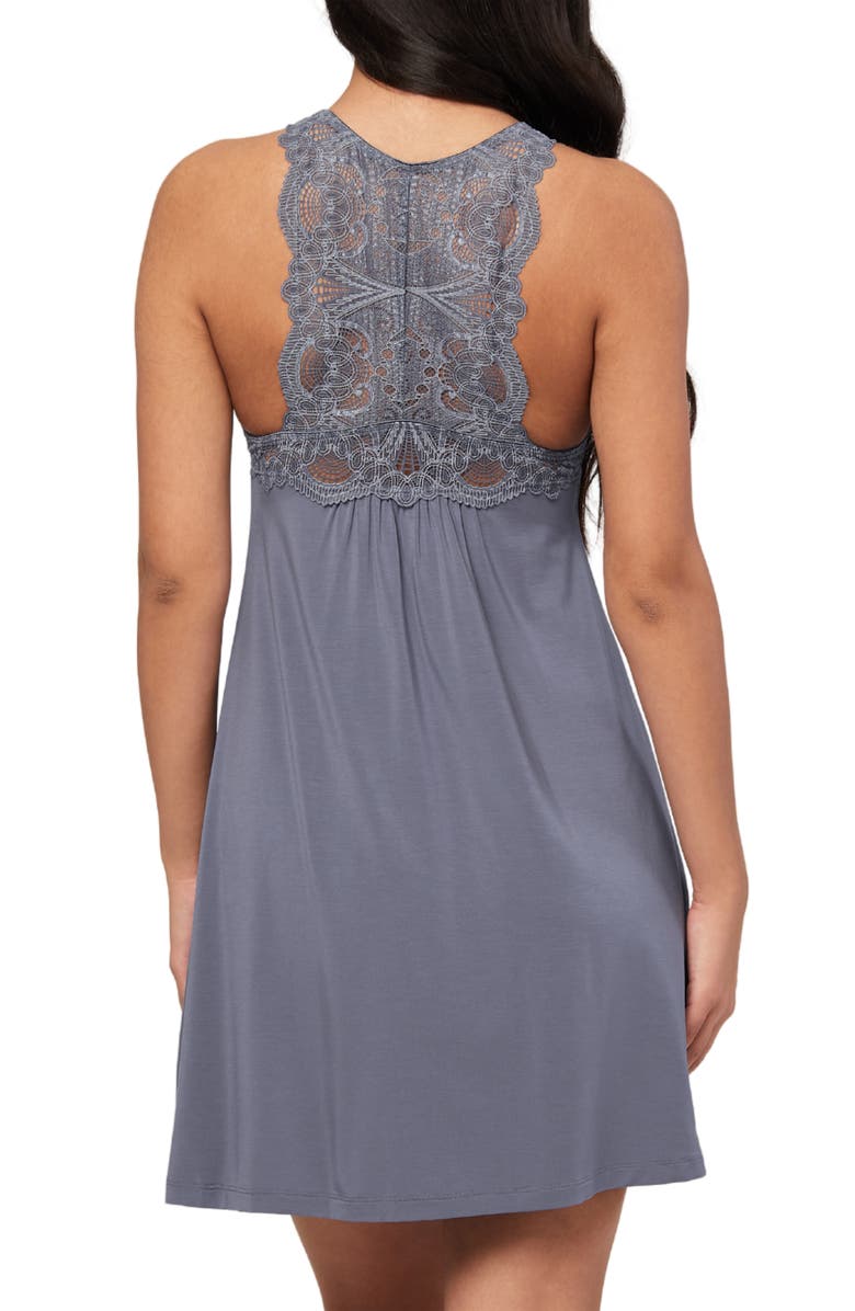 Fleur't Belle Epoque Lace Chemise, Alternate, color, 