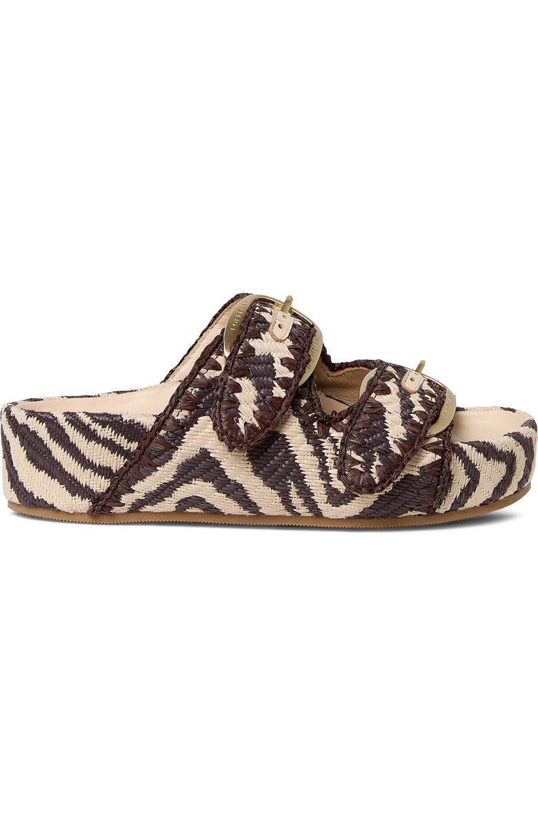 Loeffler Randall Nico Platform Sandal, Alternate, color, Vintage Zebra