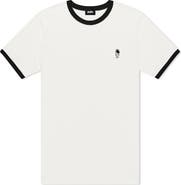 Dalix Mens Astronaut Jersey Ringer Tee