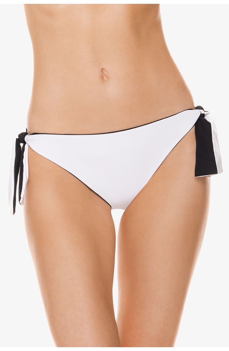 HELEN JON Reversible Tie Hipster, Alternate, color, Black White