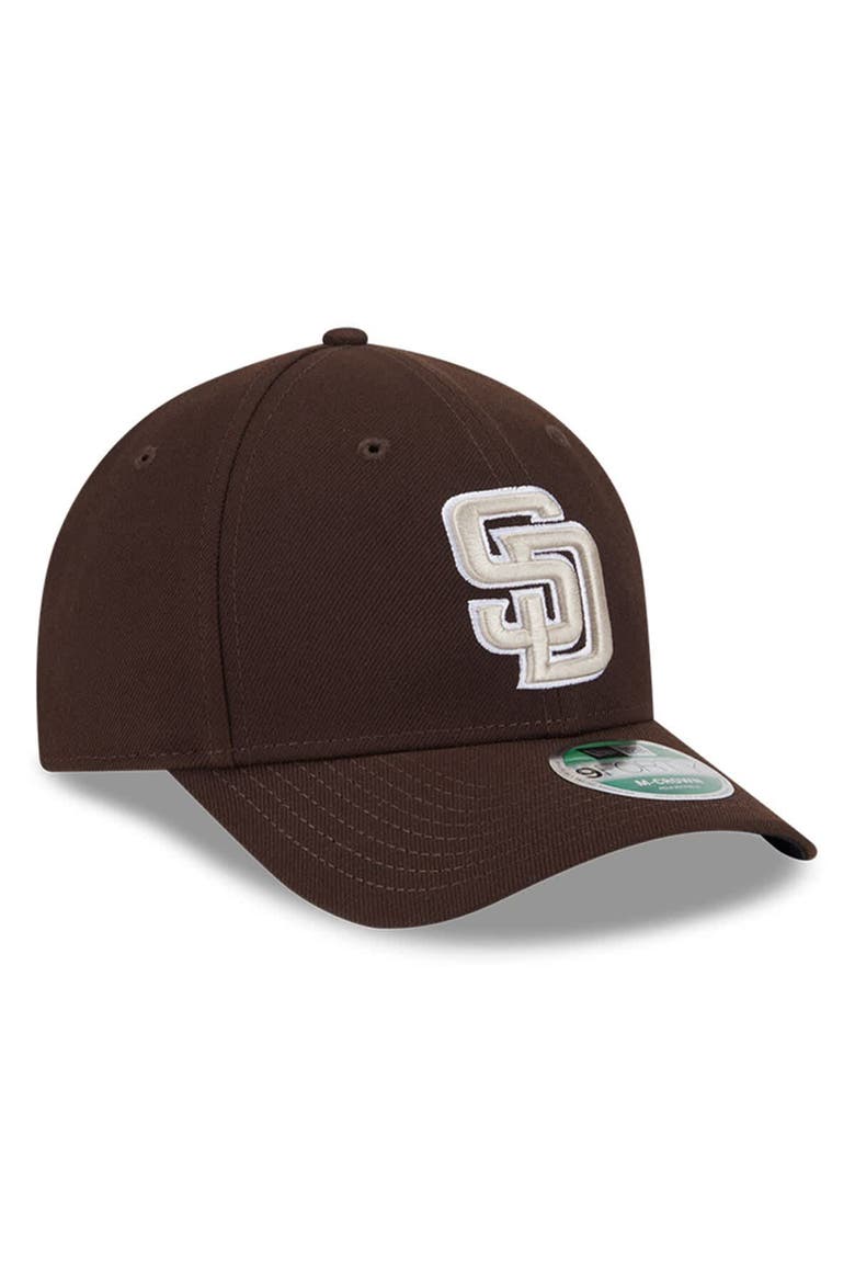 Men's New Era  Brown San Diego Padres Player Replica 9FORTY Adjustable Hat, Alternate, color, Brown