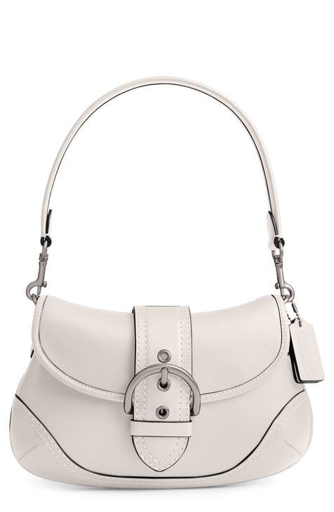 Coach medium bag handbag off 2024 white