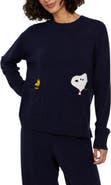 Chinti & Parker Wool-cashmere Snoopy Peeking Pocket Sweater