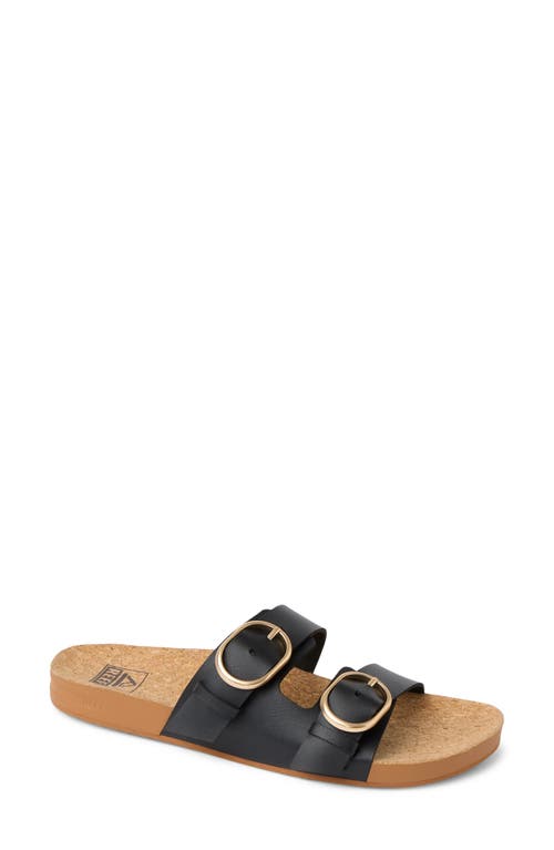 Reef Vista Kara Two-strap Sandal In Black