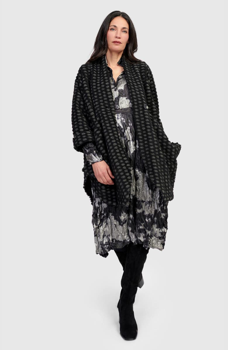 Alembika Thorne Cozy Cowl Jacket, Alternate, color, Net