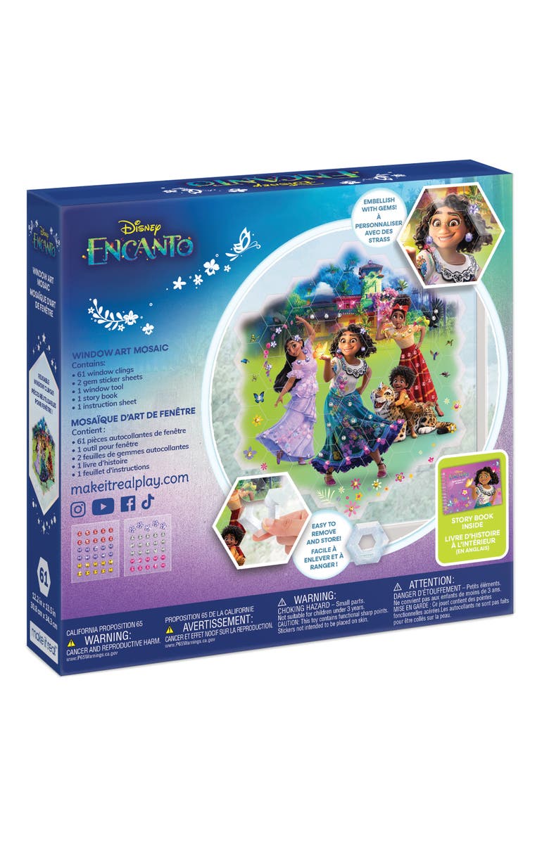Disney Encanto 66 Piece Window Art Mosaic, Alternate, color, Multicolored