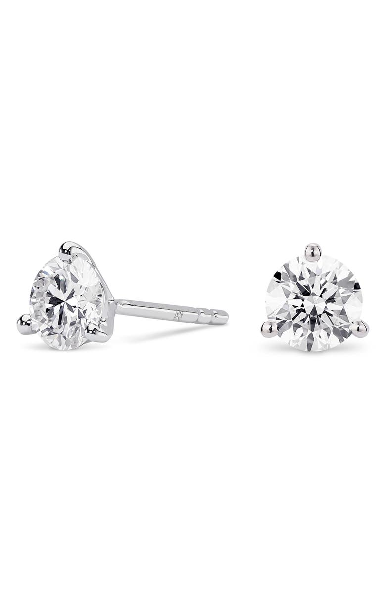 LIGHTBOX 1.5-Carat Round Lab Grown Diamond Stud Earrings, Alternate, color, 